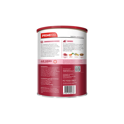 PRIME100 SPD Beef & Carrot Air Dried Dog Food 600g