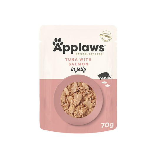 APPLAWS Tuna with Salmon Jelly Wet Cat Food for Adult Cat 70g