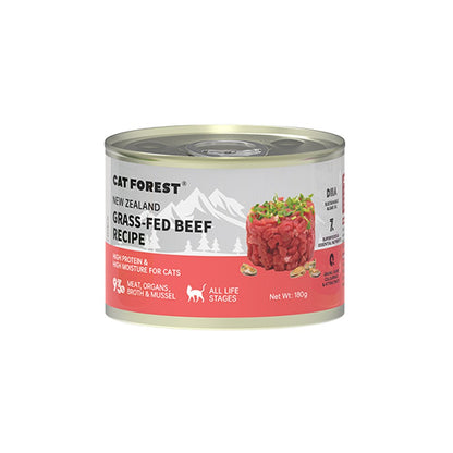 CAT FOREST Grass-Fed Beef Wet Cat Canned Food