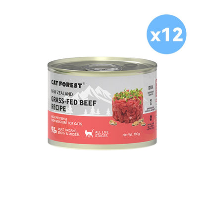 CAT FOREST Grass-Fed Beef Wet Cat Canned Food