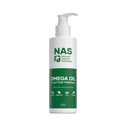 NATURAL ANIMAL SOLUTIONS Omega 3, 6 & 9 Skin and Joint Care Oil for Cats 200ml