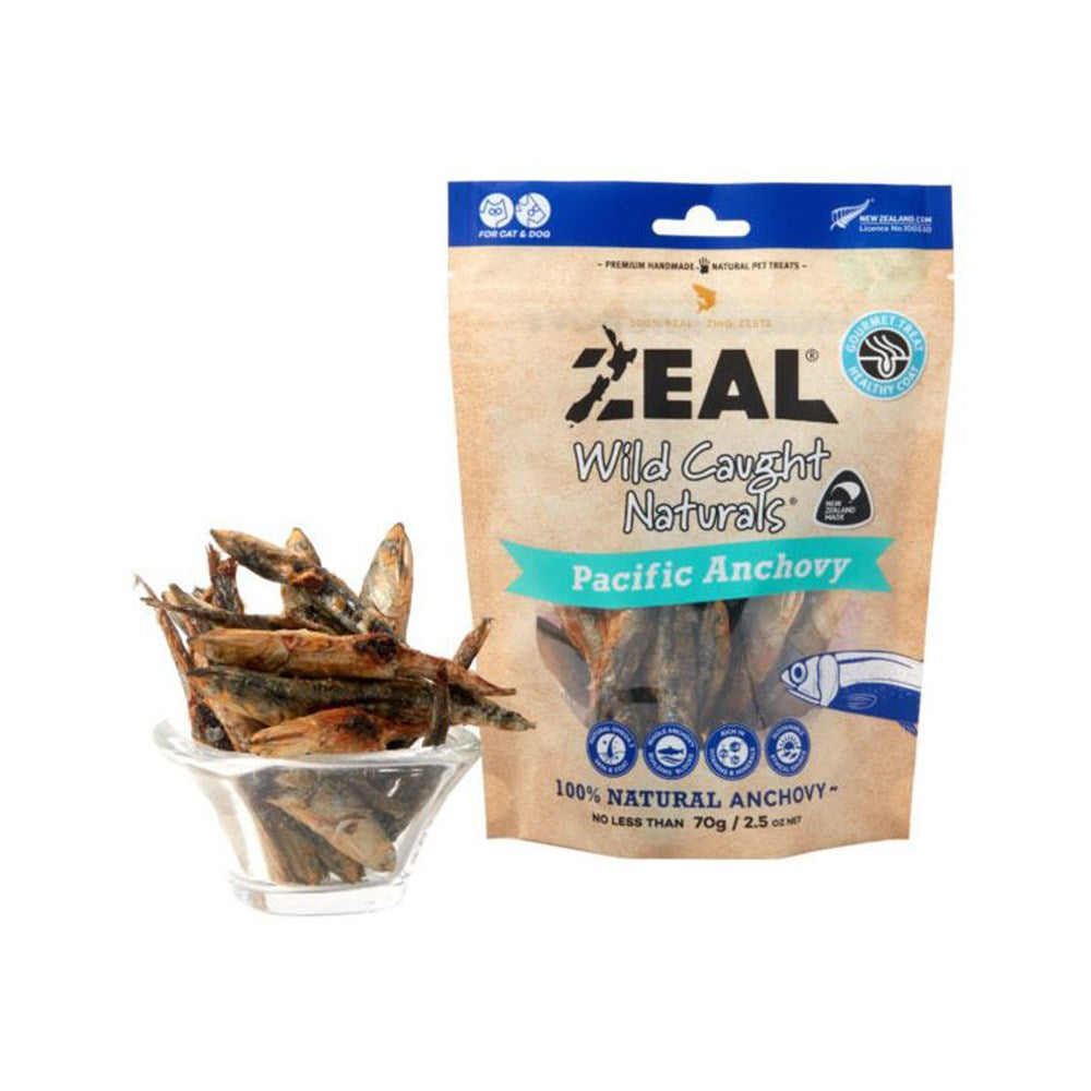 ZEAL Pacific Anchovy Freeze Dried Pet Treats 70g