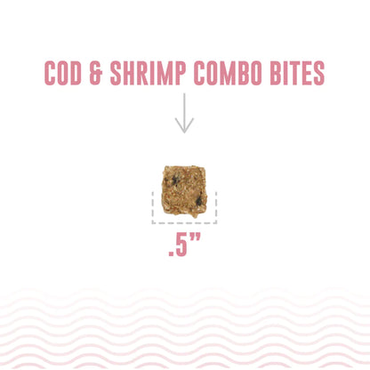 ICELANDIC+ Cod & Shrimp Combo Bite Fish Dog Treat 85g