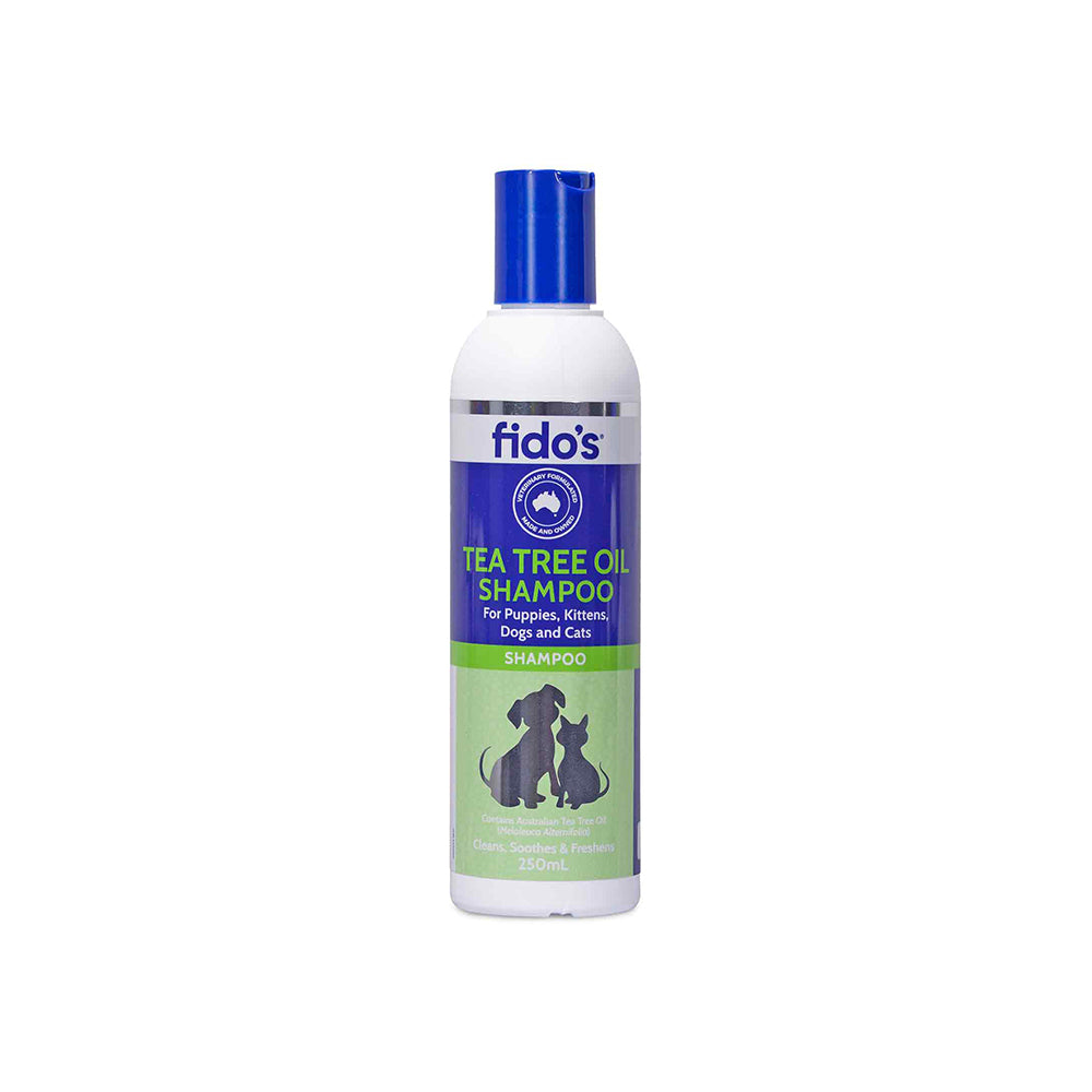 FIDO'S Tea Tree Oil Cat & Dog Grooming Shampoo 250ml