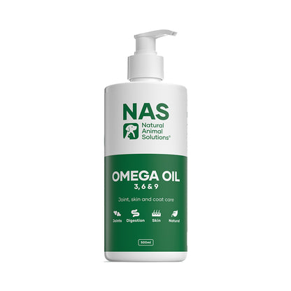 NATURAL ANIMAL SOLUTIONS Omega 3, 6 & 9 Oil for Dogs 500ml