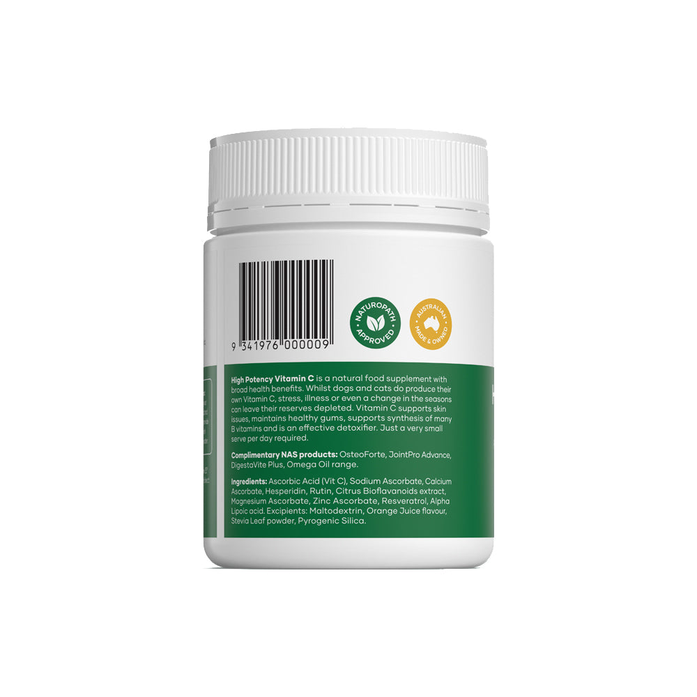 NATURAL ANIMAL SOLUTIONS High Potency Vitamin C 100g