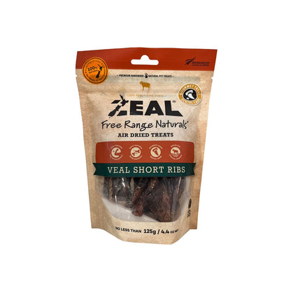 ZEAL Veal Short Ribs Air Dried Pet Treats 125g