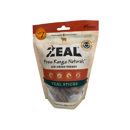 ZEAL Veal Sticks Air Dried Pet Treats 125g