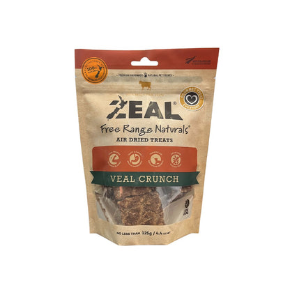 ZEAL Veal Crunch Air Dried Pet Treats 125g