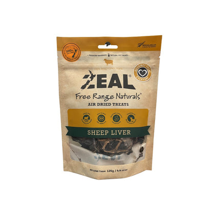 ZEAL Sheep Liver Air Dried Pet Treats 125g