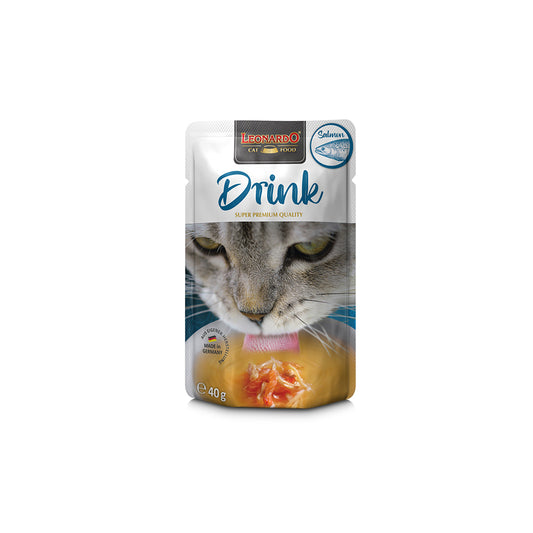 LEONARDO Drink With Salmon Wet Cat Food