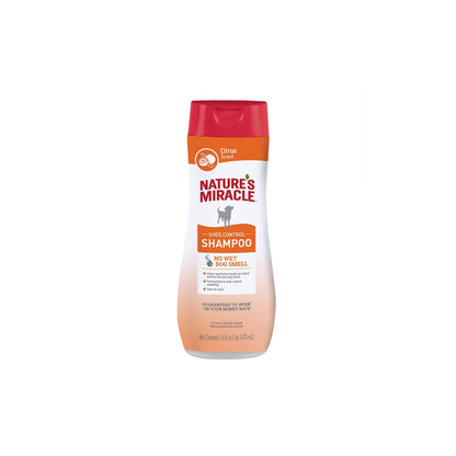 NATURE'S MIRACLE Citrus Shed Control Shampoo For Dogs 473ml