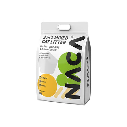 NACA Best Clumping & Odour Control 3 In 1 Mixed Cat Litter