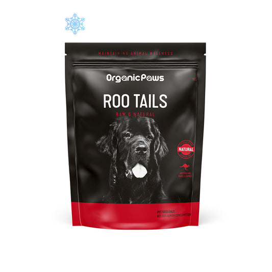 ORGANIC PAWS Roo Tails Raw Pet Food 1kg