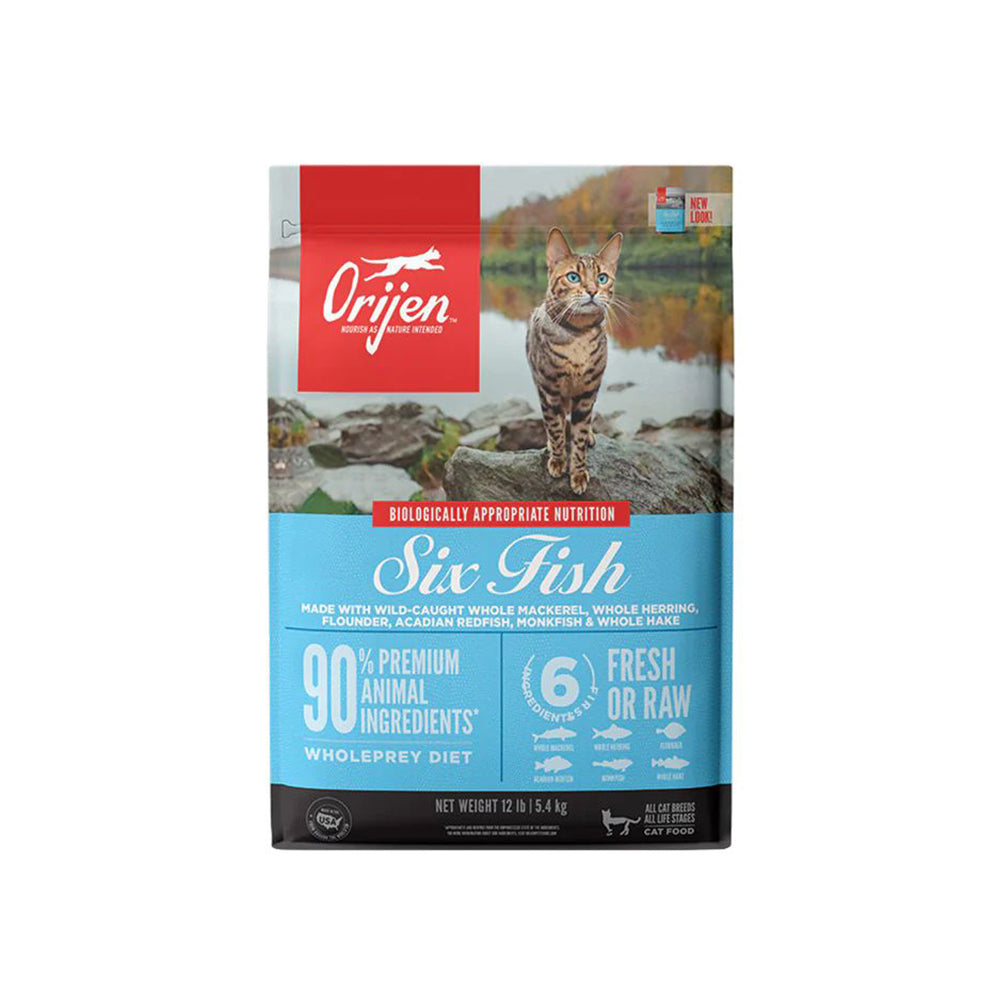 ORIJEN Six Fish Biologically Appropriate Dry Cat Food