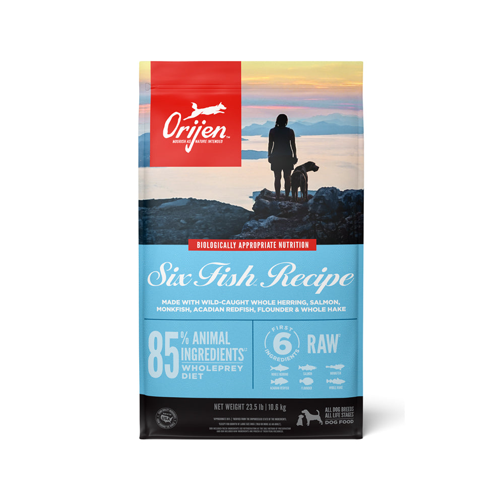 ORIJEN Six Fish Biologically Appropriate Dry Dog Food