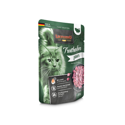 LEONARDO Finest  Selection Pure Turkey Wet Cat Food