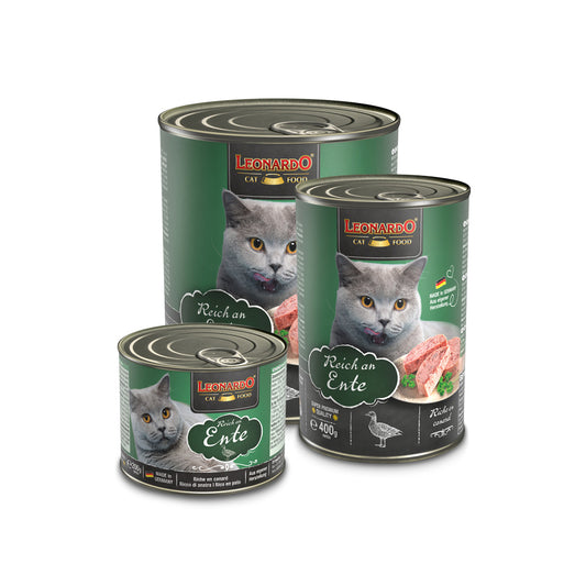 LEONARDO Quality Selection Duck Wet Cat Food