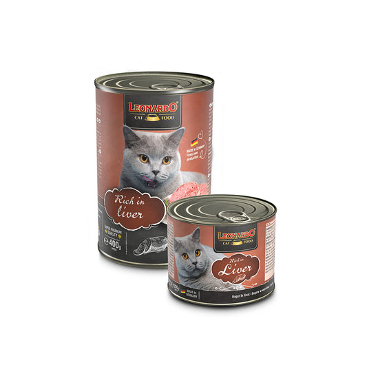 LEONARDO Quality Selection Liver Wet Cat Food