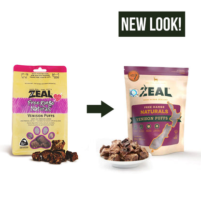 ZEAL Venison Puffs Natural Pet Treats 85g