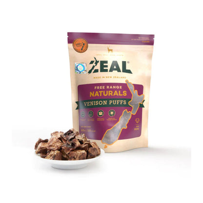 ZEAL Venison Puffs Natural Pet Treats 85g