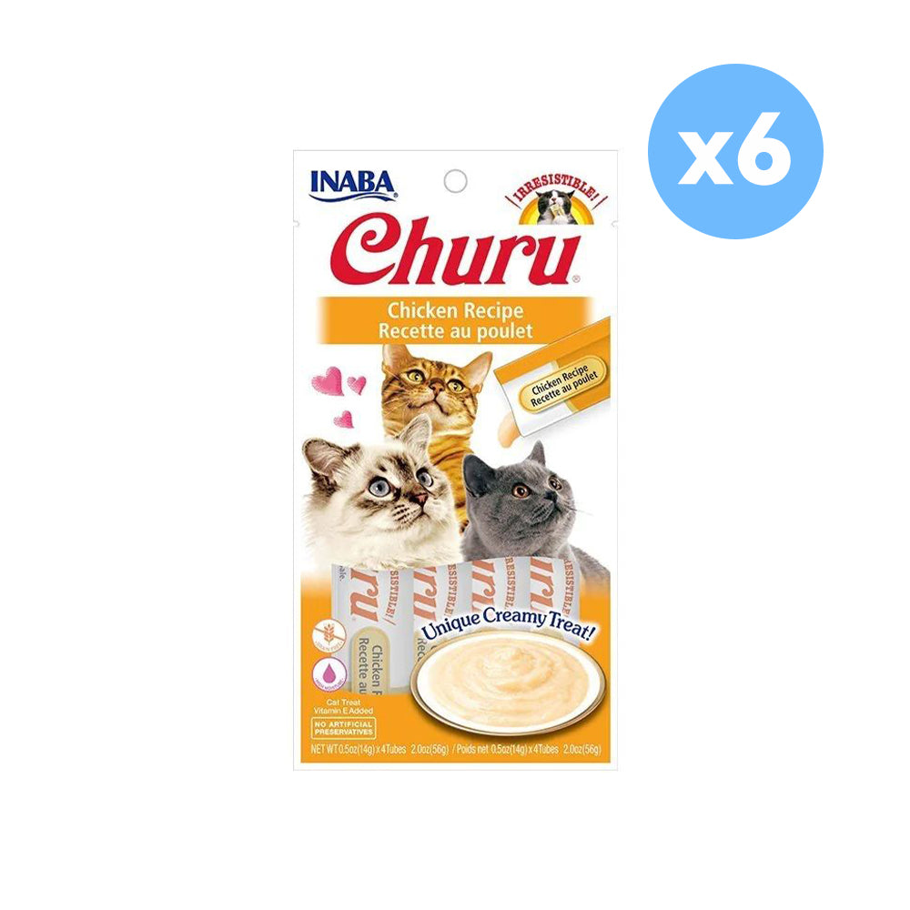 INABA Churu Chicken Recipe Cat Treats