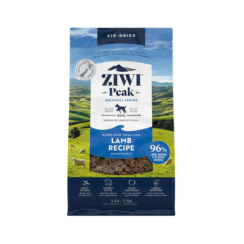 ZIWI Peak Lamb Recipe Air Dried Dog Food Dry Dog Food Petso Au