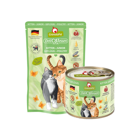 GRANATAPET Delicatessen Junior Poultry Kitten Cat Wet Food