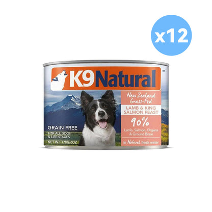 K9 NATURAL Lamb & King Salmon Feast Canned Dog Food