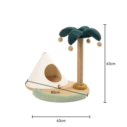 PIDAN Island Cat Scratching Tree