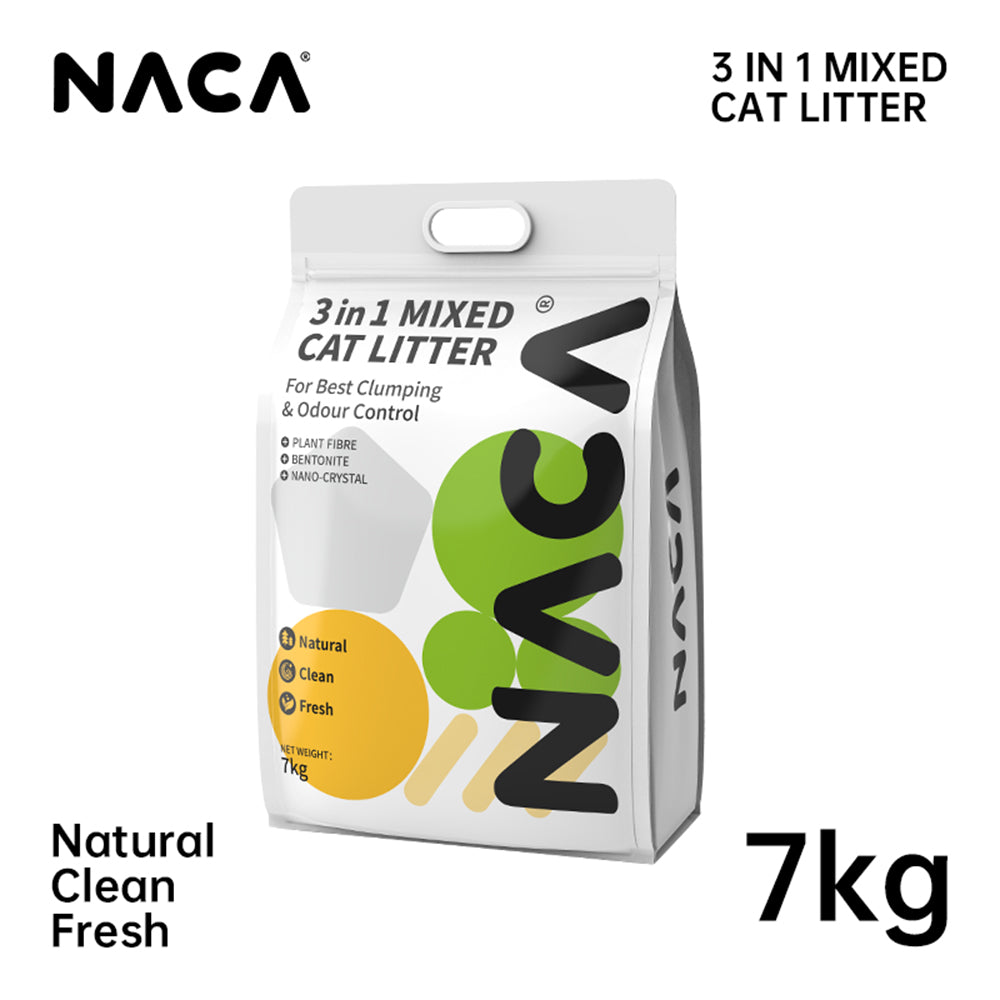 NACA Best Clumping & Odour Control 3 In 1 Mixed Cat Litter