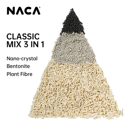 NACA Best Clumping & Odour Control 3 In 1 Mixed Cat Litter