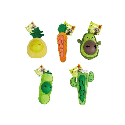 FOFOS Cute Cactus Treat Squeaky Dog Toy