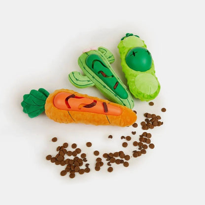 FOFOS Cute Cactus Treat Squeaky Dog Toy