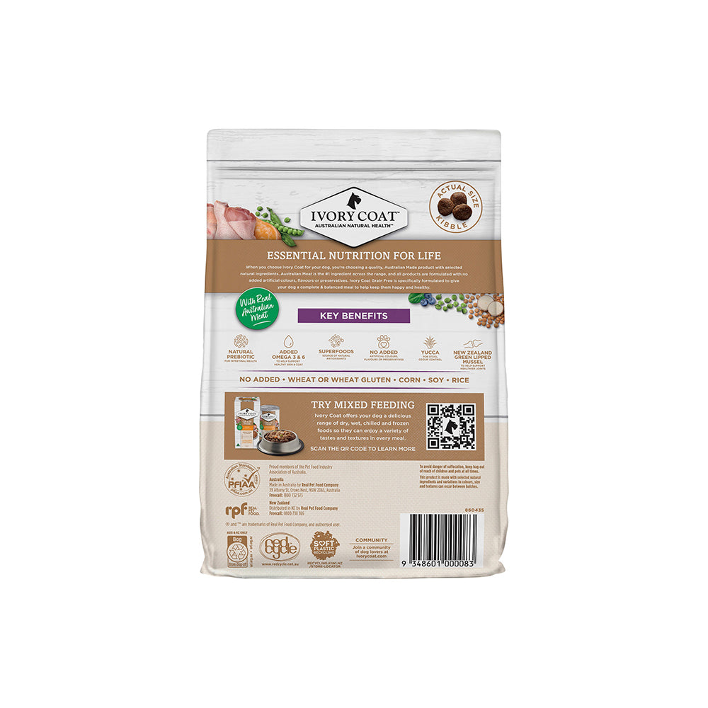 Ivory coat grain free dog food hotsell