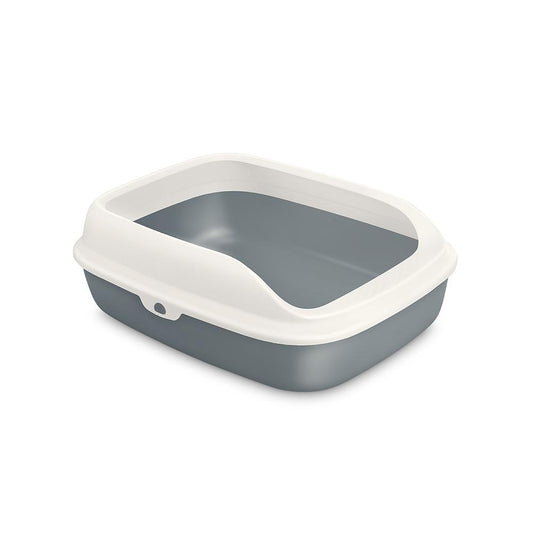 PAKEWAY Tomcat Cat Litter Tray Middle Size-Grey