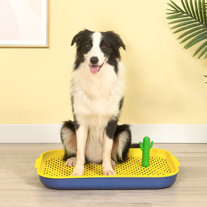 PAKEWAY Blue Cactus Dog Toilet Training Pad