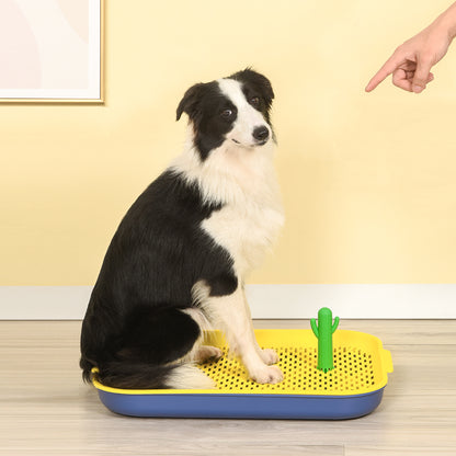 PAKEWAY Blue Cactus Dog Toilet Training Pad