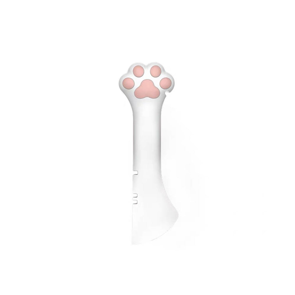 CAN OF CAT White Multi-Function Stirring Spoon & Can Food Opener for Pets