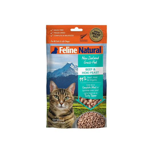 FELINE NATURAL Beef & Hoki Freeze Dried Cat Food