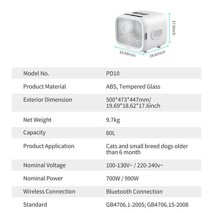 PETKIT AIRSALON Smart Pet Dryer Box