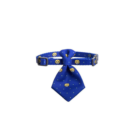 PIDAN Blue Tigers Cat Necktie