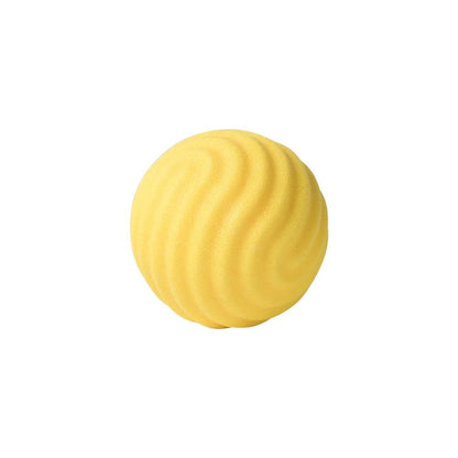 Pidan Yellow Wave Dog Toy Ball