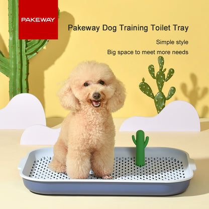 PAKEWAY Blue Cactus Dog Toilet Training Pad