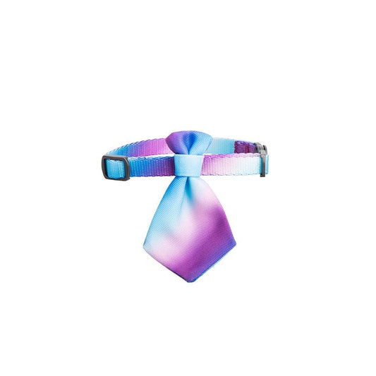 PIDAN Purple Wave Cat Necktie