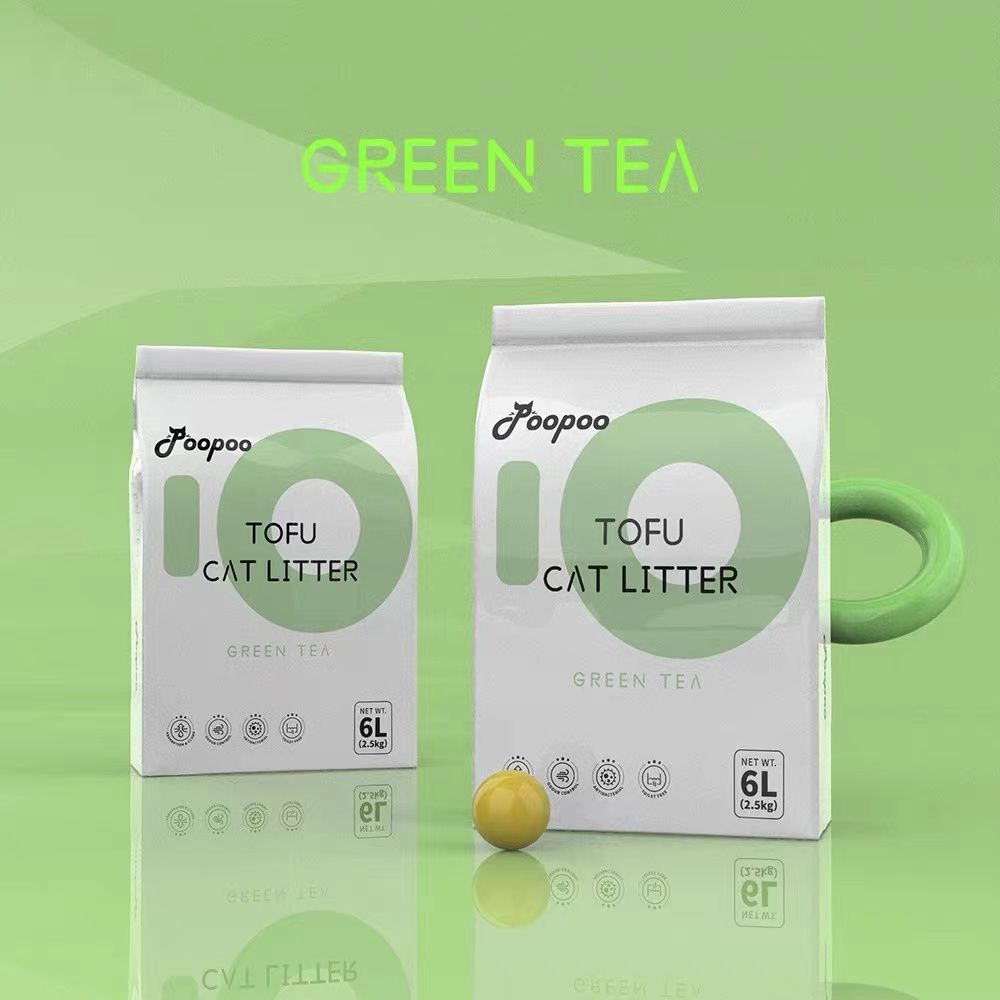 Green tea 2024 cat litter