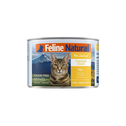 FELINE NATURAL Chicken Feast Cat Food