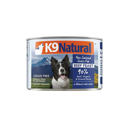 K9 NATURAL Beef Feast Wet Dog Food