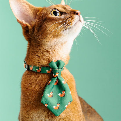 PIDAN Green Folks Necktie Cat Apparel