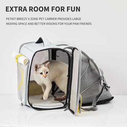 PETKIT Breezy X ZONE Grey Pet Carrier